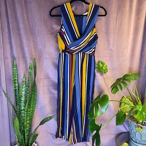 ✨Multi Color Sleeveless Jumpsuit✨